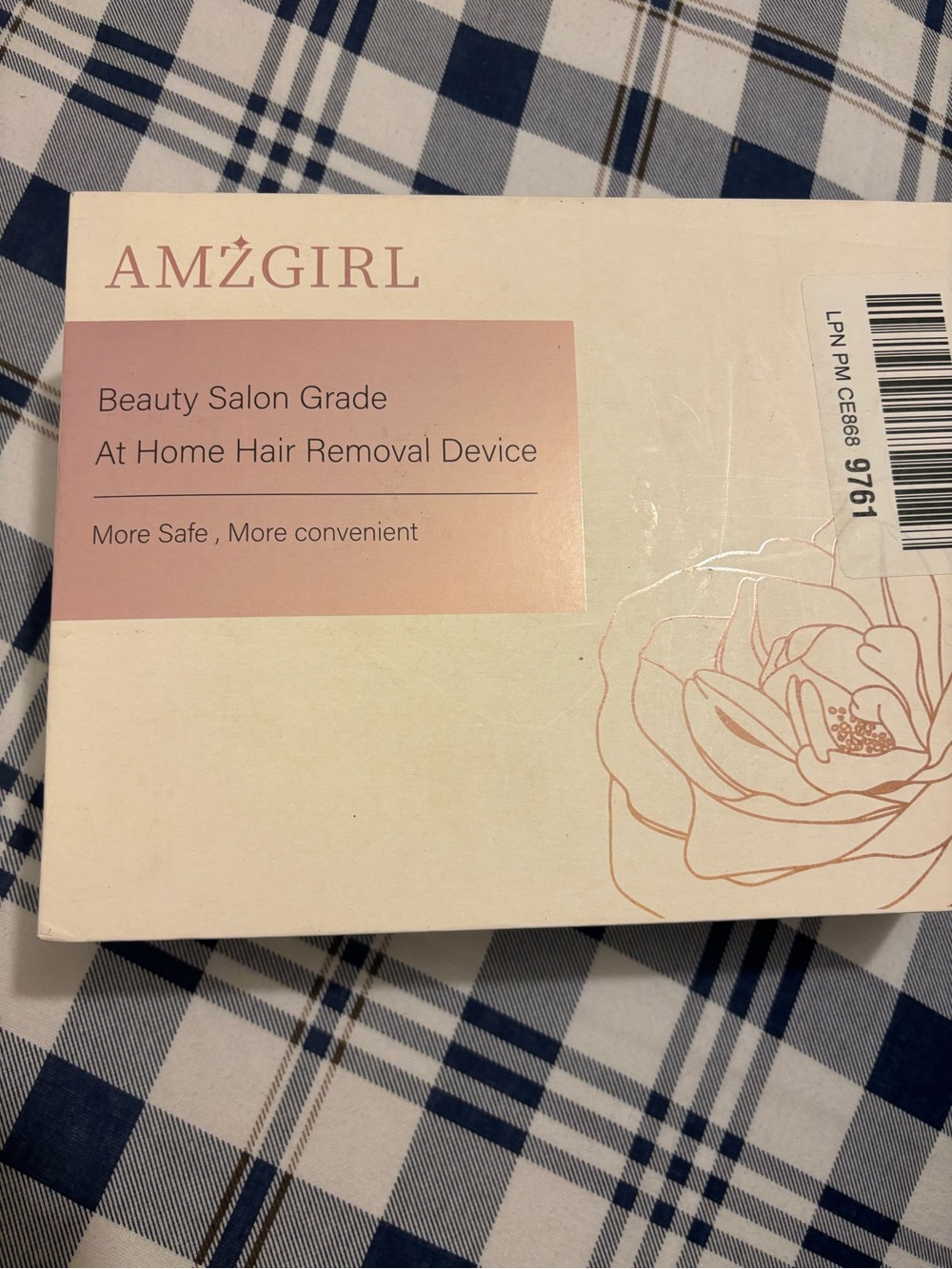 AMZGIRL Beauty Salon Grade At Home Hair Removal Device